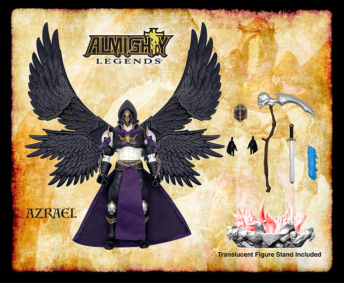 Almighty Legends - Azrael (preorder ETA Q4 2024) -  -  TOYTALLY RAD CREATIONS
