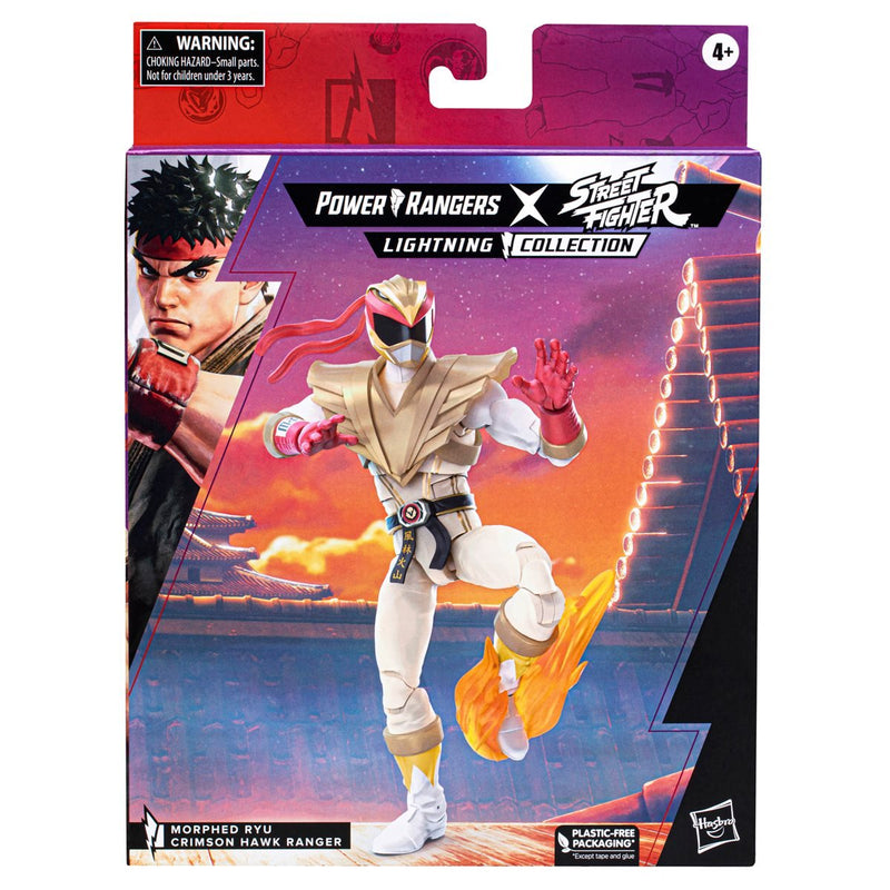 Power Rangers X Street Fighter Lightning Collection Morphed Ryu Crimson Hawk Ranger (preorder) - Action & Toy Figures -  Hasbro