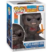 Pop Movies Godzilla vs Kong 3.75 Inch Action Figure - Battle Scarred Kong #1022 -  -  Funko