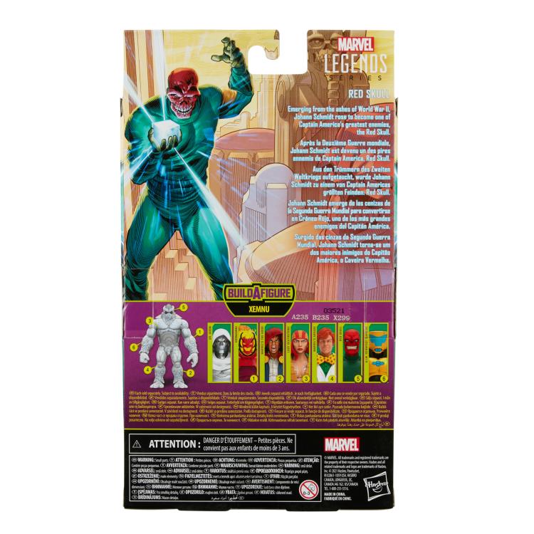 Marvel Legends Super Villains Red Skull (Xemnu BAF) - Toy Snowman