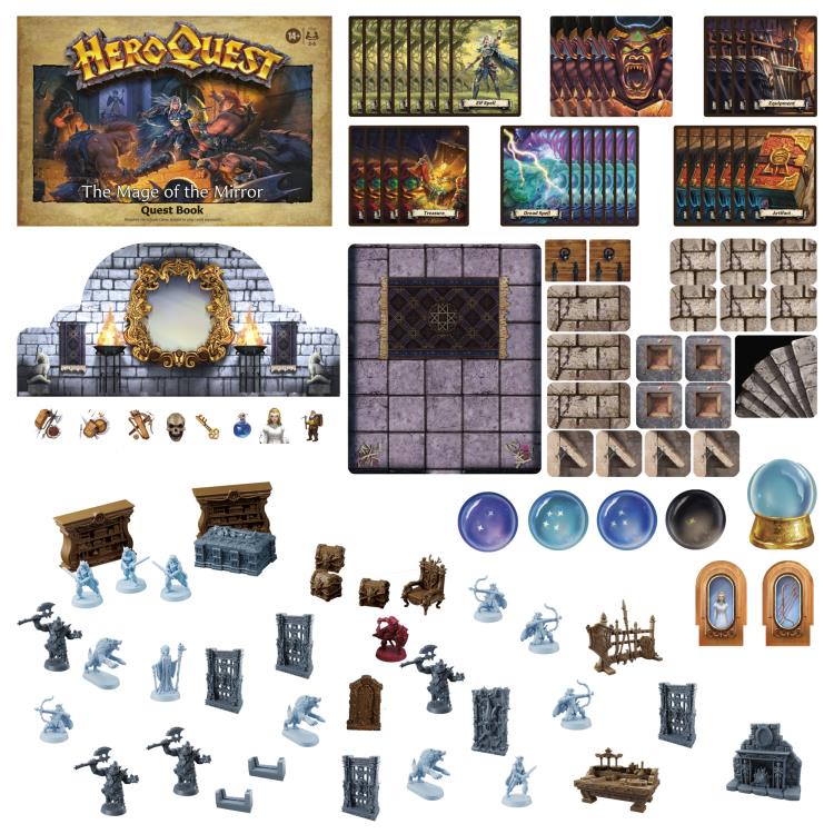 Avalon Hill Heroquest The Mage of the Mirror Quest Pack (preorder - Board Game -  Hasbro