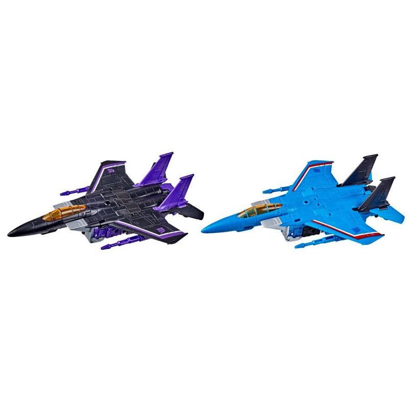 Transformers Generations War for Cybertron Earthrise Voyager Skywarp and Thundercracker - Action & Toy Figures -  Hasbro