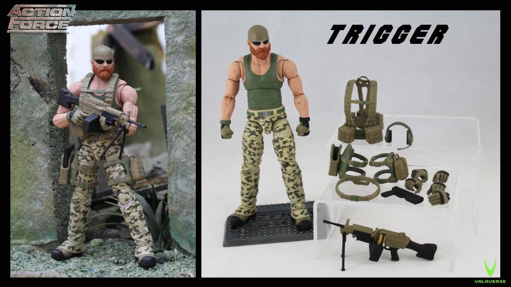 Action Force Trigger 1/12 Scale Figure (preorder March) - Action & Toy Figures -  VALAVERSE
