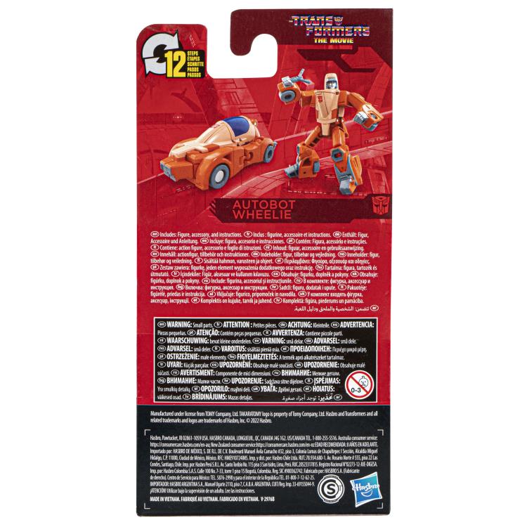 Transformers Studio Series Core Autobot Wheelie - Action & Toy Figures -  Hasbro