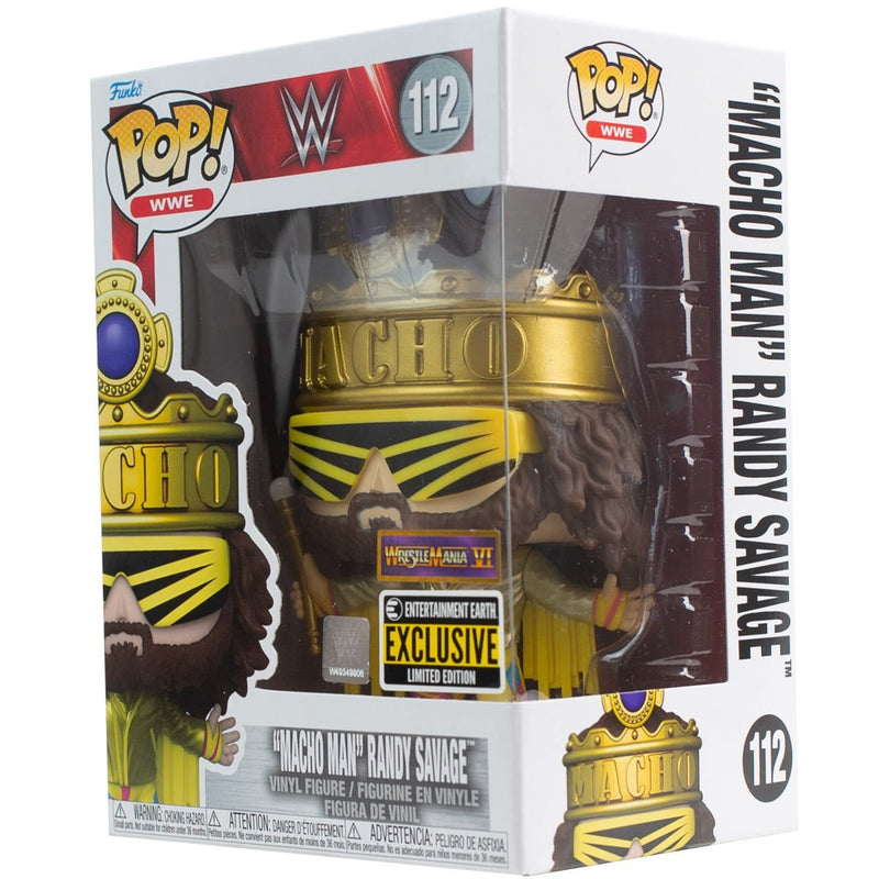 WWE King Macho Man Metallic Pop! Vinyl Figure -  Exclusive - Action & Toy Figures -  Funko