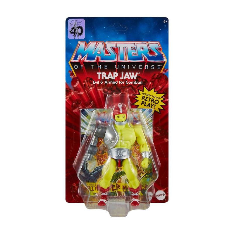 Masters of the Universe Origins Trap Jaw Mini Comic Action Figure -  -  mattel