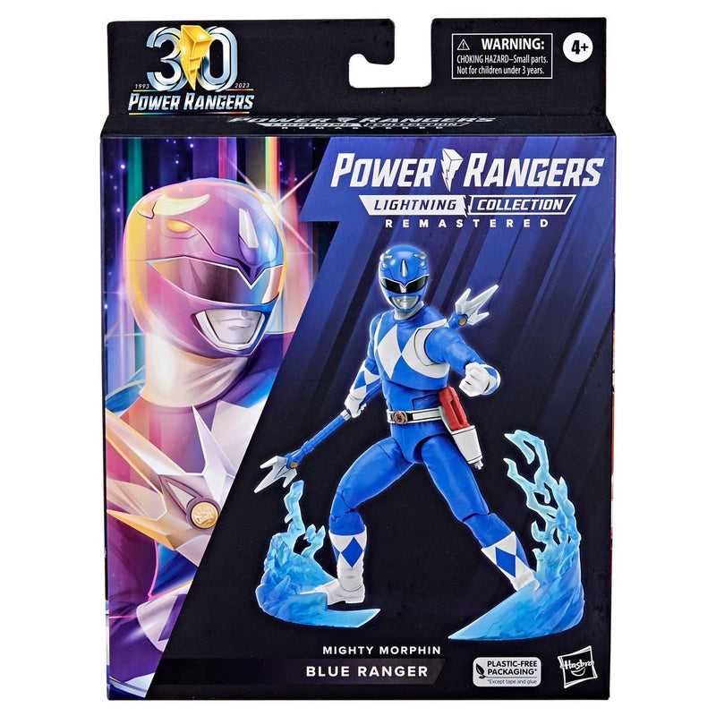Mighty Morphin Power Rangers Lightning Collection Deluxe Blue Ranger (preorder Q2) - Collectables > Action Figures > toys -  Hasbro