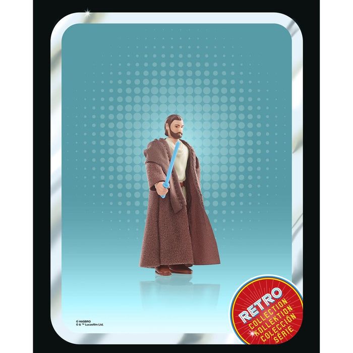 Star Wars The Retro Collection Obi-Wan Kenobi (Wandering Jedi) 3 3/4-Inch Action Figure - Action & Toy Figures -  Hasbro