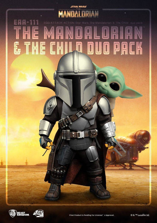 The Mandalorian & The Child duo pack - Action figure -  Beast Kingdom