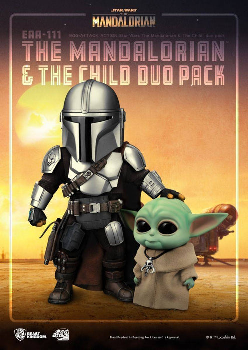 The Mandalorian & The Child duo pack - Action figure -  Beast Kingdom