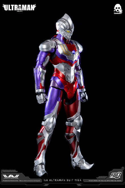 ULTRAMAN SUIT TIGA - FigZero 1/6 - Action figure -  ThreeZero