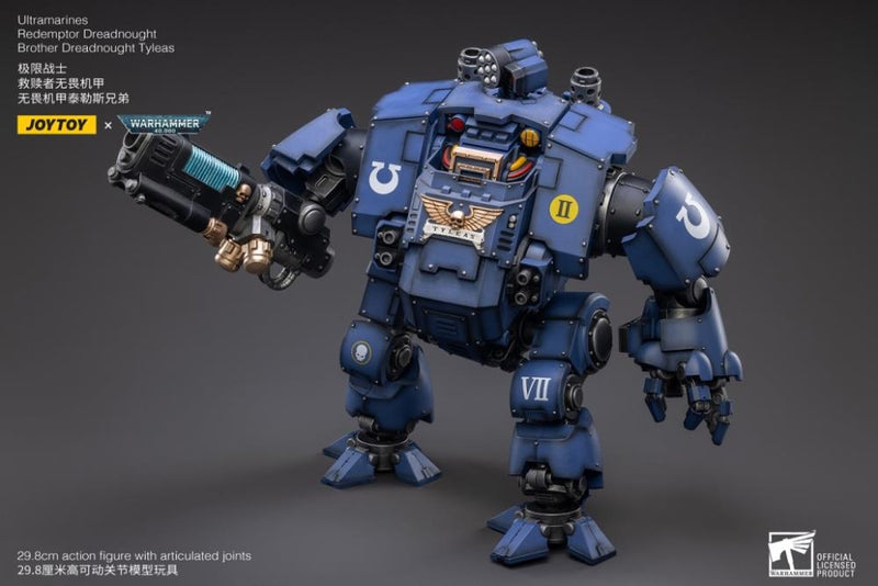 Warhammer 40K - Ultramarines - Redemptor Dreadnought Brother Tyleas - Collectables > Action Figures > toys -  Joy Toy
