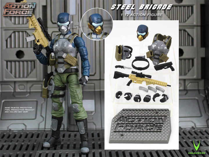 Action Force Steel Brigade 1/12 Scale Figure (preorder) - Action & Toy Figures -  VALAVERSE