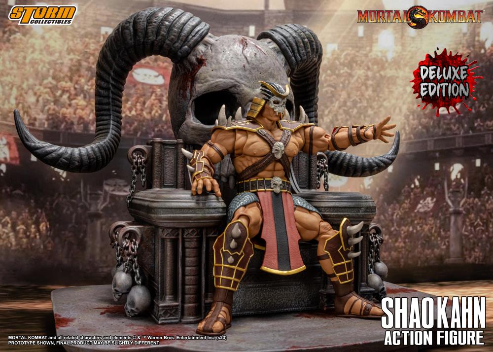 Storm Collectibles - Mortal Kombat Shao Kahn - Deluxe - 1/12 Scale