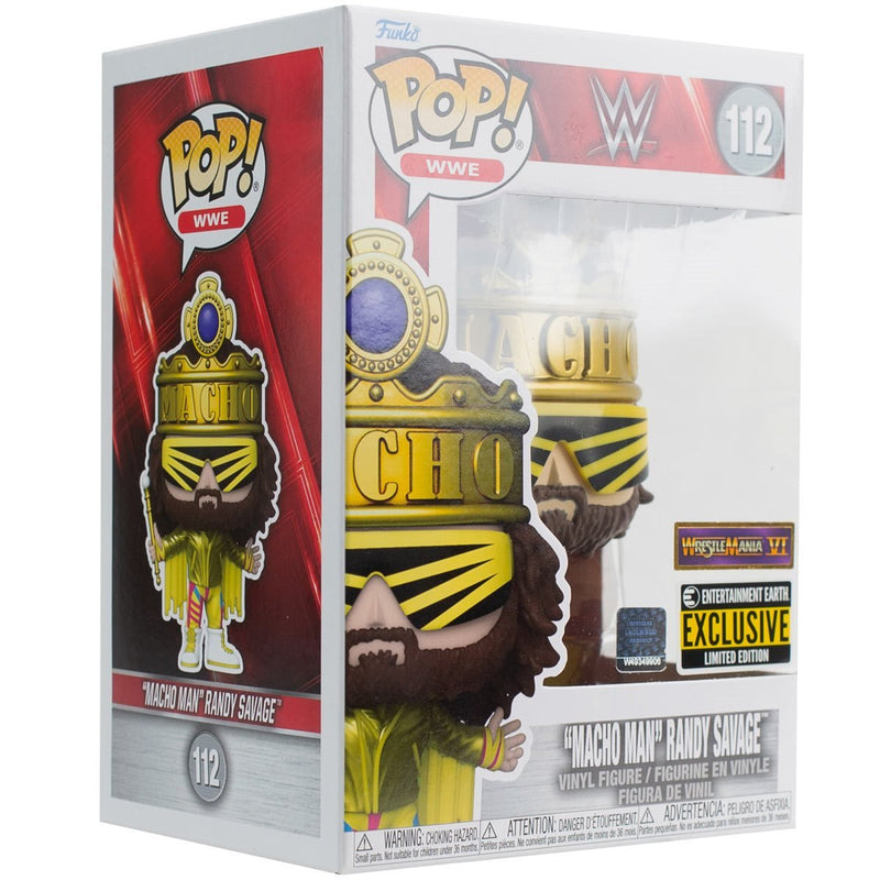 WWE King Macho Man Metallic Pop! Vinyl Figure -  Exclusive - Action & Toy Figures -  Funko