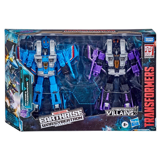 Transformers Generations War for Cybertron Earthrise Voyager Skywarp and Thundercracker - Action & Toy Figures -  Hasbro