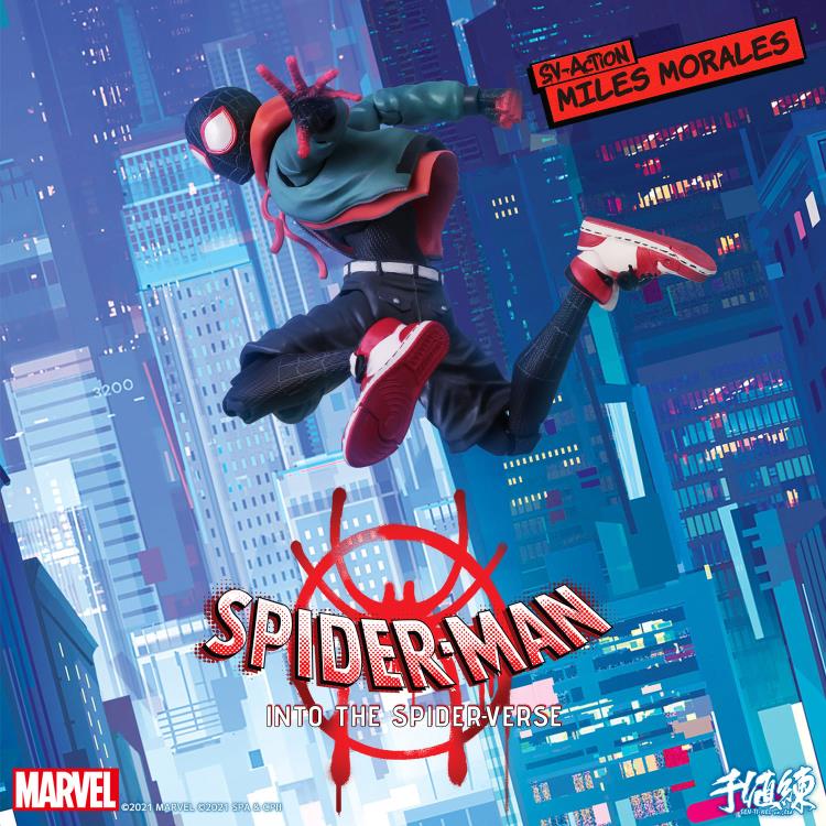 SENTINEL - Spider-Man: Into the Spider-Verse SV-Action Miles Morales Figure - Reissue - Collectables > Action Figures > toys -  Bandai