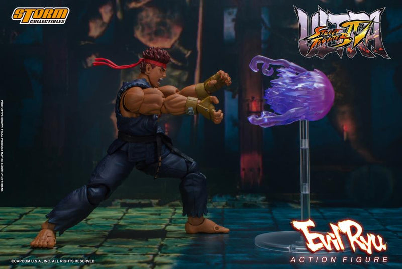 storm collectibles Ultra Street Fighter IV Evil Ryu 1/12 Scale Figure - Action & Toy Figures -  Storm Collectibles