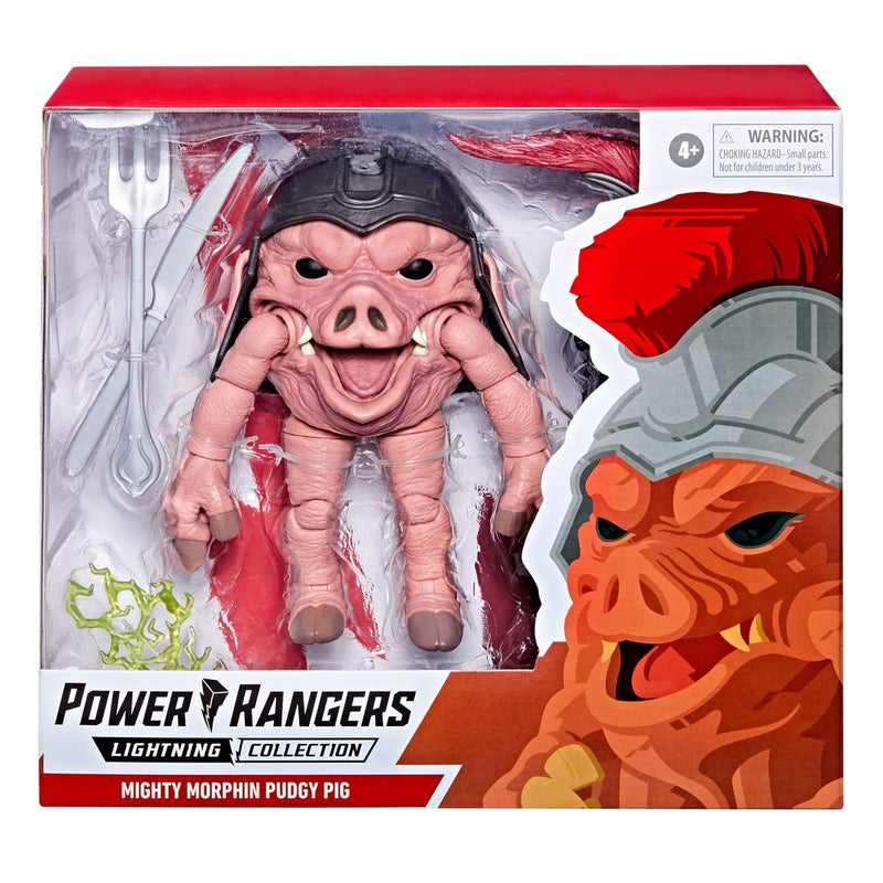 Power Rangers Vs Pig Power Rangers Lightning Collection Mighty Morphin Pudgy Pig — Toy Snowman