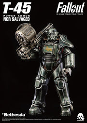 ThreeZero Fallout T-45 NCR Salvaged Power Armor - Toy Snowman