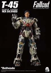 ThreeZero Fallout T-45 NCR Salvaged Power Armor - Toy Snowman