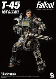 ThreeZero Fallout T-45 NCR Salvaged Power Armor - Toy Snowman