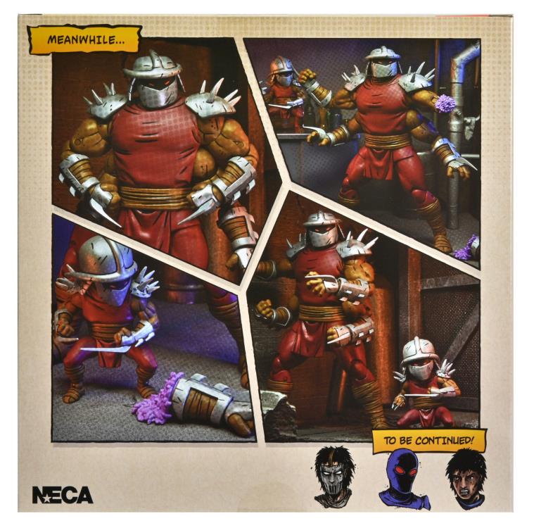 Teenage Mutant Ninja Turtles Deluxe Shredder Clone & Mini Shredder - Mirage Comics (preorder Q3) - Collectables > Action Figures > toys -  Neca