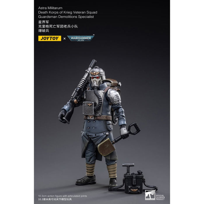 Warhammer 40K - Death Korps of Krieg Veteran Squad Guardsman - Demolitions Specialist - Action & Toy Figures -  Joy Toy