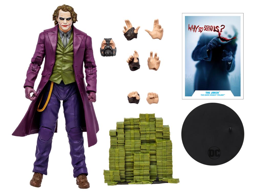 コレクション BATMAN & JOKER THE DARK NIGHT TRILOGY The Dark Knight Trilogy DC Multiverse The Joker Action Figure