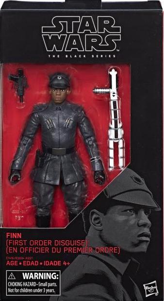 Star Wars The Black Series - Finn - First order disguise #51 - Collectables > Action Figures > toys -  Hasbro