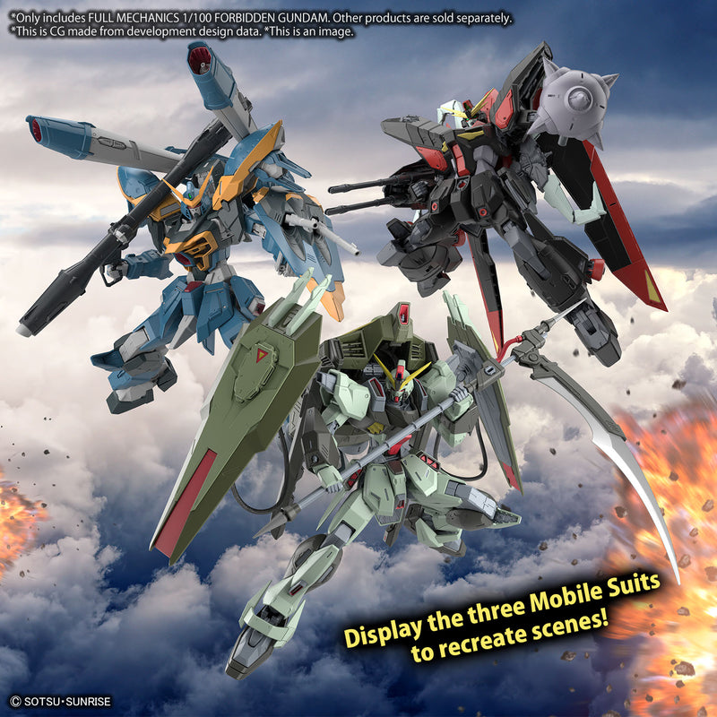 FULL MECHANICS 1/100 FORBIDDEN GUNDAM (preorder) - Model Kit > Collectable > Gunpla > Hobby -  Bandai