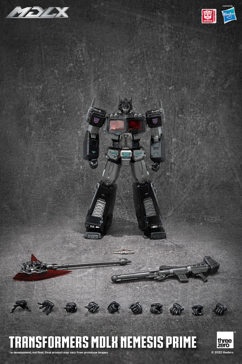 Nemesis Prime - Transformers MDLX (Preorder) - Action figure -  ThreeZero