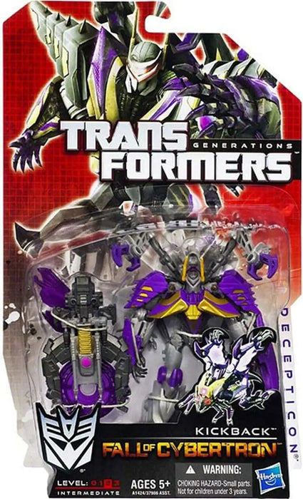 Transformers Generations Fall of Cybertron Kickback Deluxe Action Figure (Sub-par Package) -  -  Hasbro