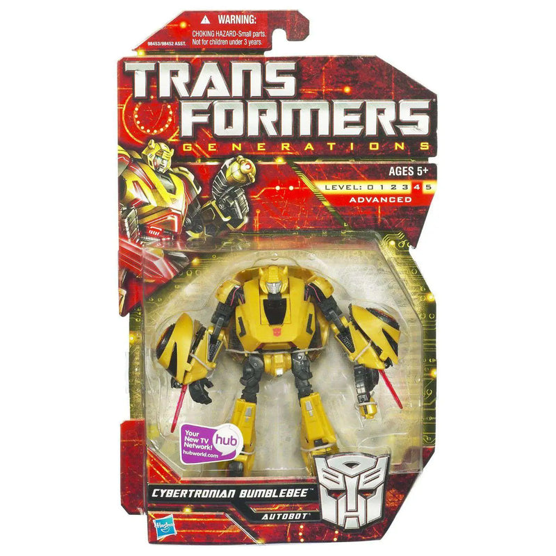 Transformers Generations Deluxe Cybertronian Bumblebee War For Cybertron Game -  -  Toy Snowman
