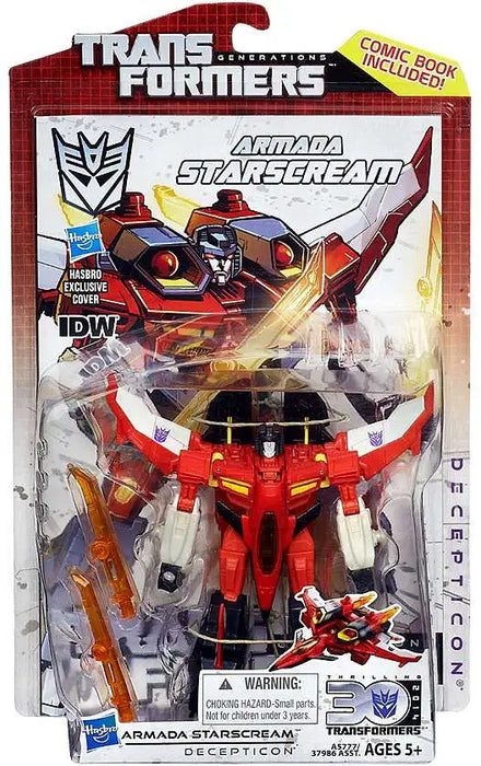 Transformers Generations 30th Anniversary Deluxe IDW Armada Starscream Deluxe - Collectables > Action Figures > toys -  Hasbro