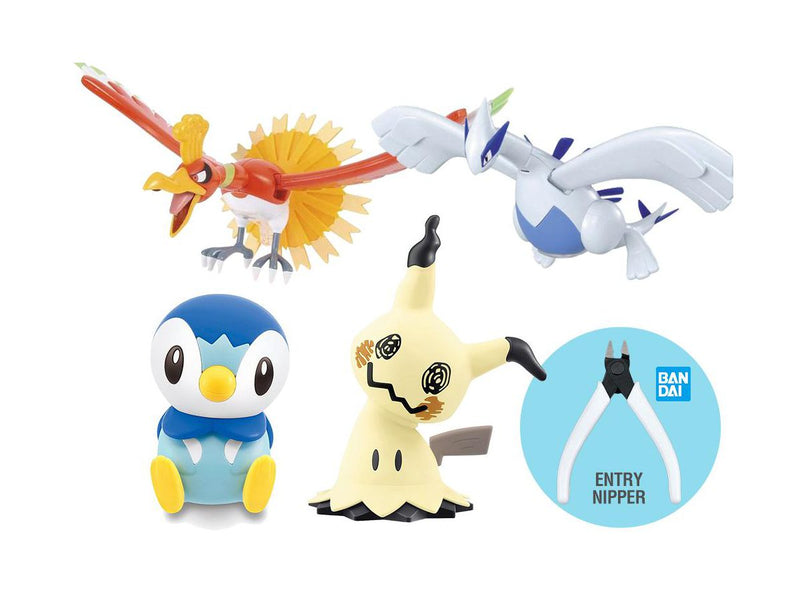 POKEMON PLAMO BOXLESS BUNDLE model kits - Model Kits -  Bandai