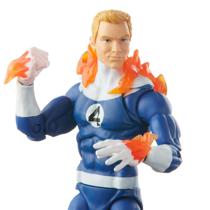 Marvel Legends Fantastic Four Retro Collection Human Torch Exclusive - Action & Toy Figures -  Hasbro