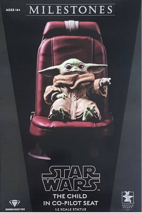 STAR WARS THE MANDALORIAN - THE CHILD (Grogu) IN CHAIR - statue -  Diamond Select Toys