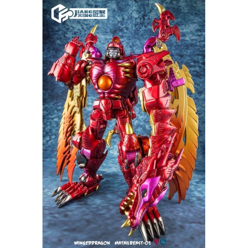Jiangxing JX Metal Beast 01 Winged Dragon Beast Wars - Transformers -  Jiang Xing
