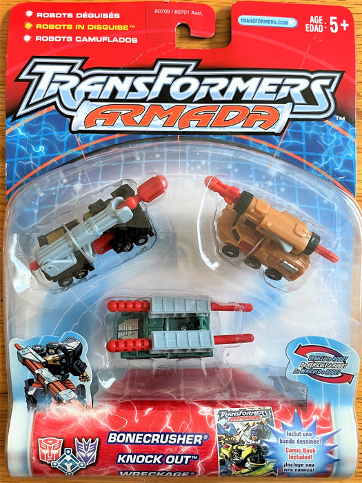 Transformers Armada Robots in Disguise Land Military Mini-Con Team - Collectables > Action Figures > toys -  Hasbro