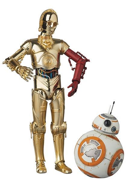 Star Wars MAFEX #29 C-3PO & BB-8 (The Force Awakens) - Action & Toy Figures -  MAFEX