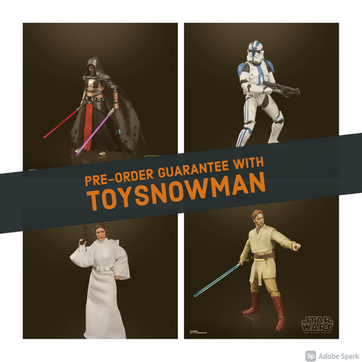 (preorder Aug/Sept) Star Wars: The Black Series Archive Collection Wave 5 Set of 4 Figures - Toy Snowman