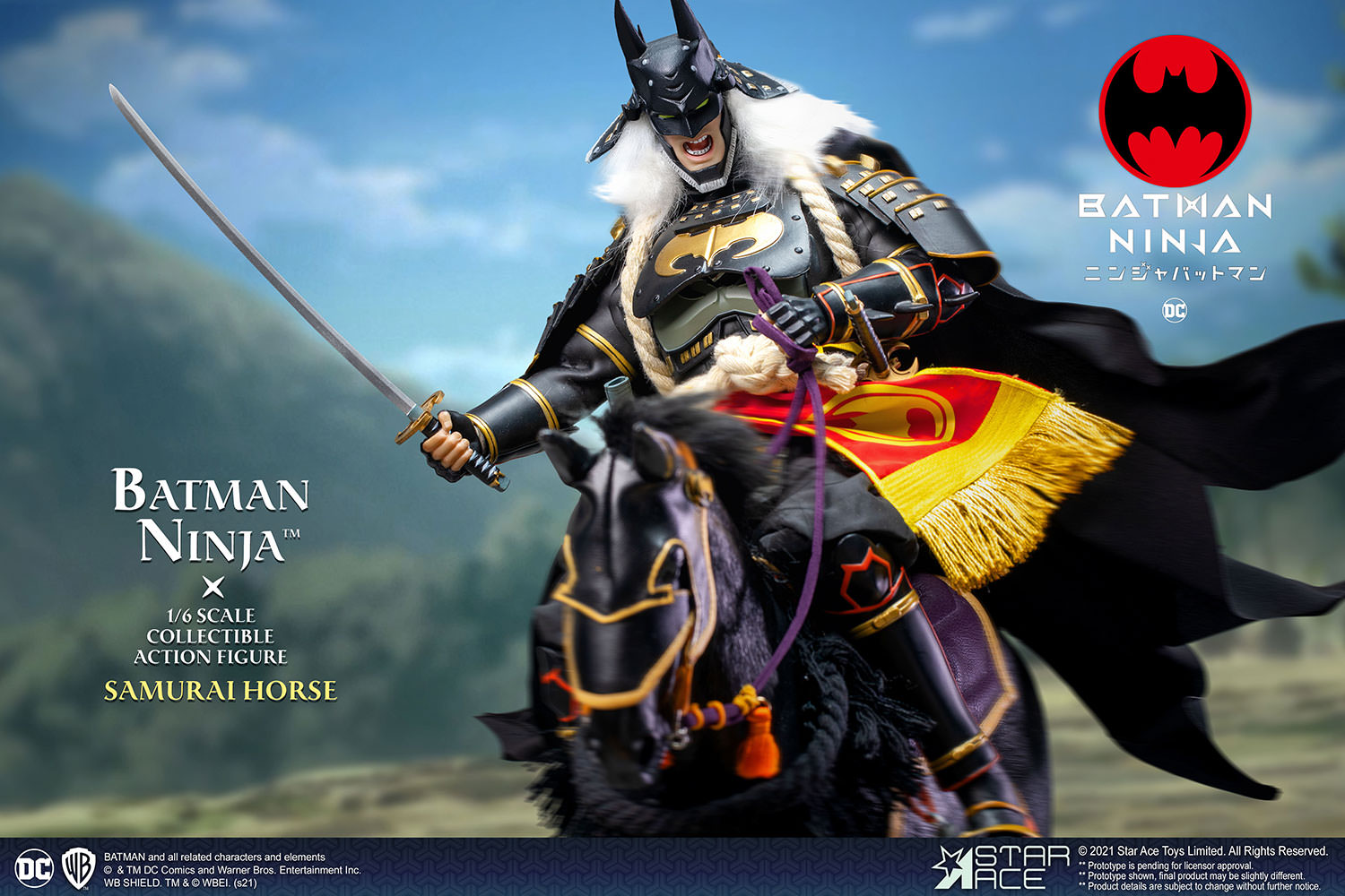 BATMAN NINJA 2.0 SAMURAI Deluxe Version With Horse 1/6 — Toy Snowman