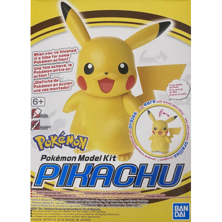 Pokemon Model Kit - Pikachu - Model Kit > Collectable > Gunpla > Hobby -  Bandai