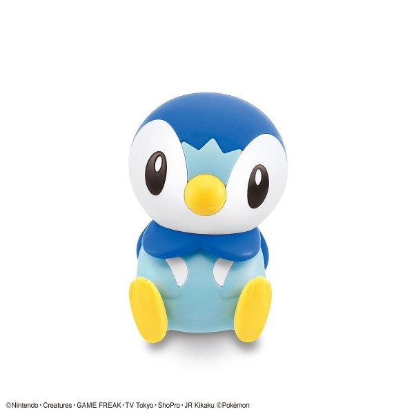 POKEMON PLASTIC MODEL COLLECTION QUICK!! NO.06 PIPLUP -  -  Bandai