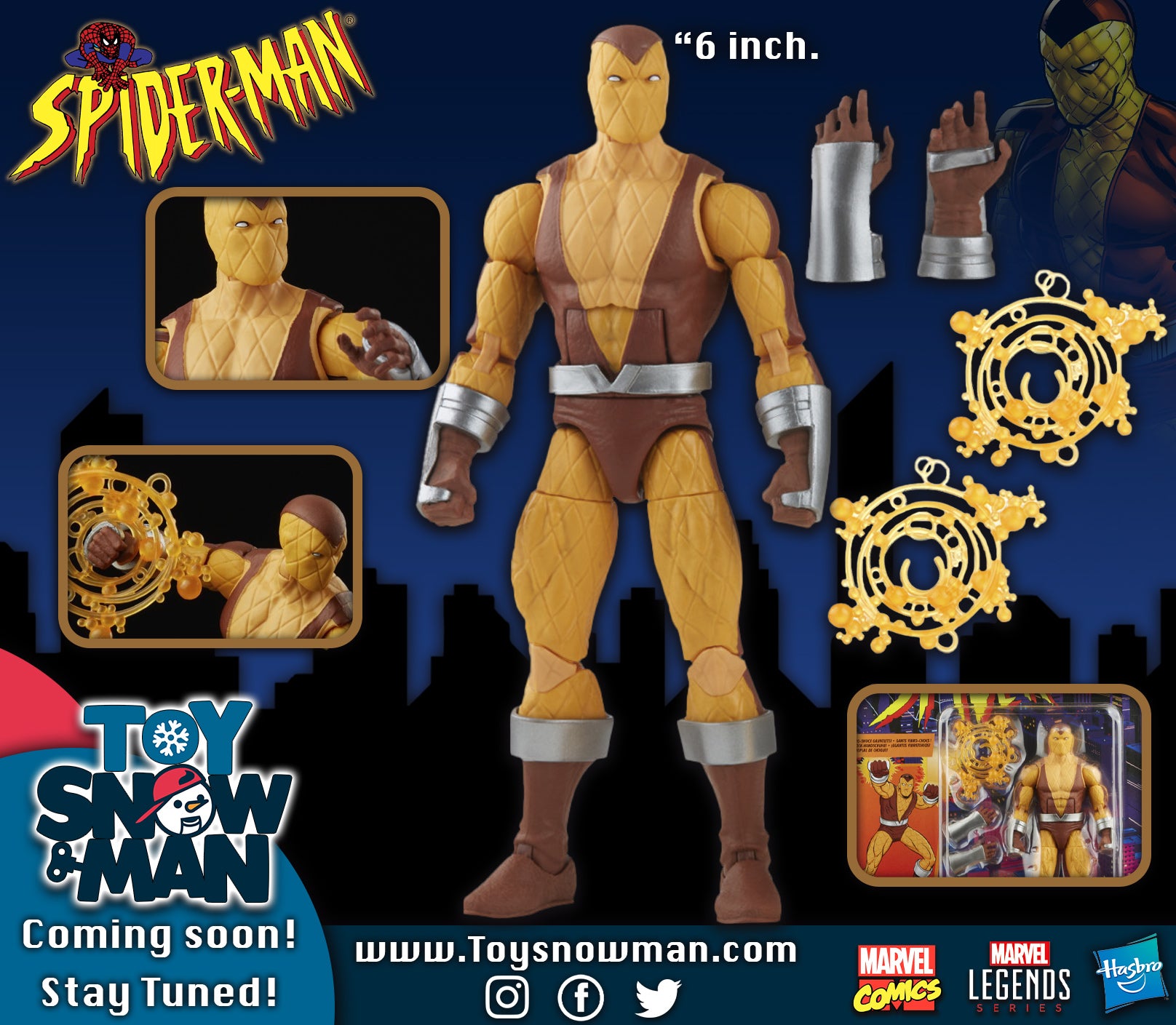Shocker Marvel Legends Retro — Toy Snowman