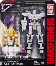 Transformers Titans Return Voyager  Darkmoon & Astrotrain - Collectables > Action Figures > toys -  Hasbro