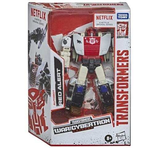 TRANSFORMERS GENERATIONS WAR FOR CYBERTRON TRILOGY - WFC-13 AUTOBOT RED ALERT NETFLIX EDITION - Action & Toy Figures -  Hasbro