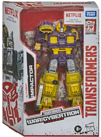 TRANSFORMERS GENERATIONS WAR FOR CYBERTRON TRILOGY - WFC-15 IMPACTOR NETFLIX EDITION - Action & Toy Figures -  hasbro