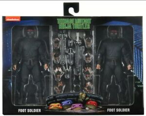 (preorder ETA Next WEEK) Teenage Mutant Ninja Turtles (1990) - Foot Soldier 7" Action Figure 2-Pack - Toy Snowman